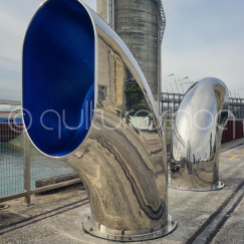 Ship Horn Sculpture
